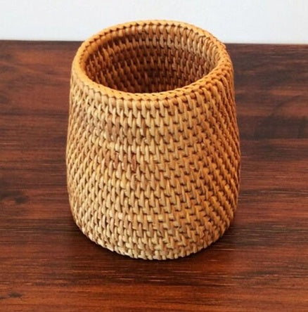 Brown Woven Storage Basket – Autumn Vine Organizer