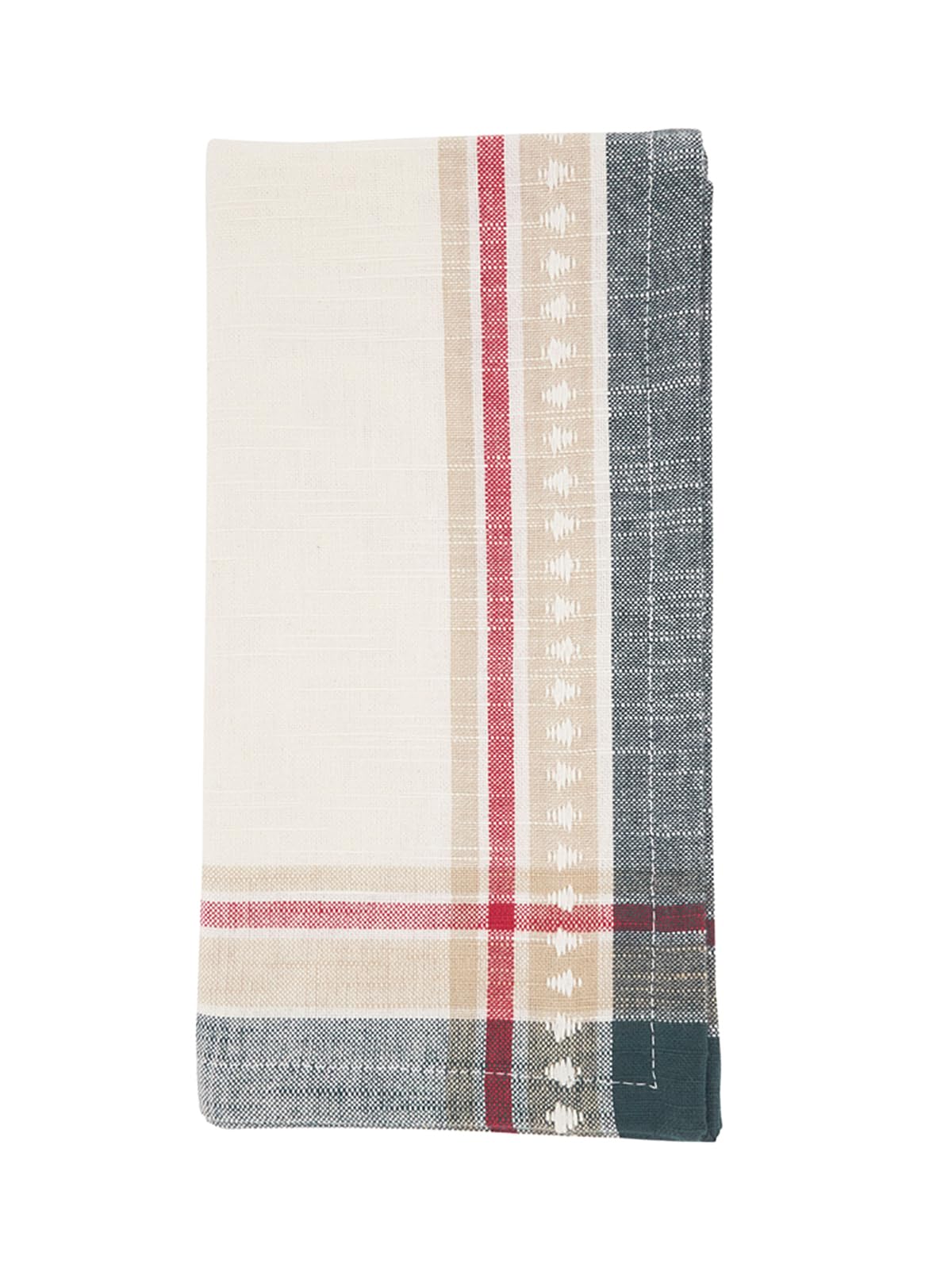 Fennco Styles Dobby Christmas Trees Cotton Napkins & Tablecloths – Multicolour