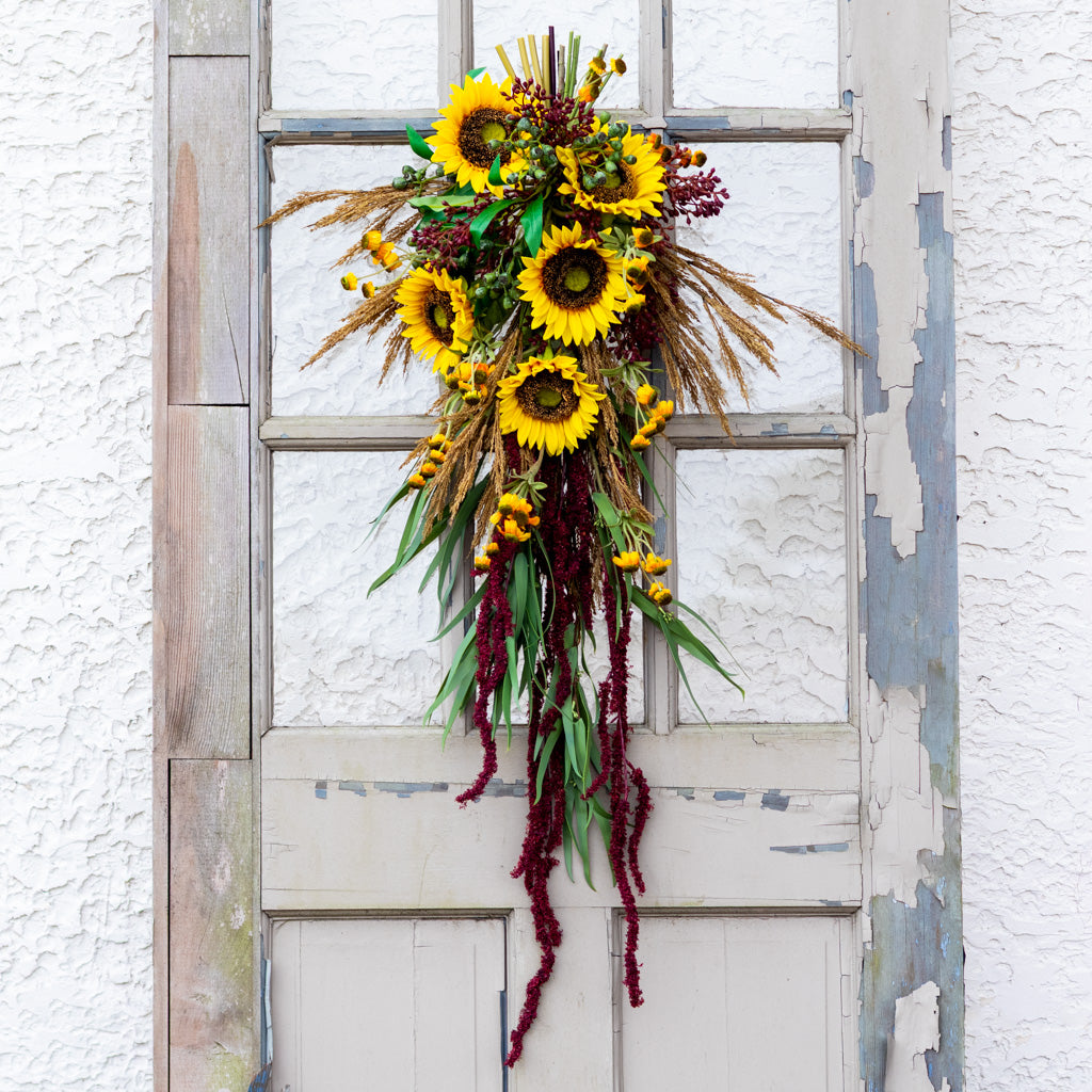 Sunflower Harvest Down Drop