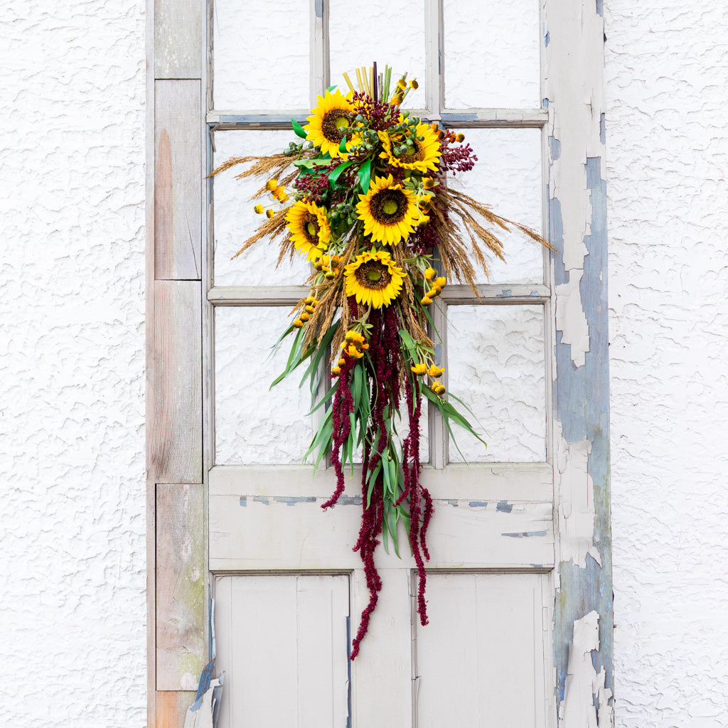 Sunflower Harvest Down Drop