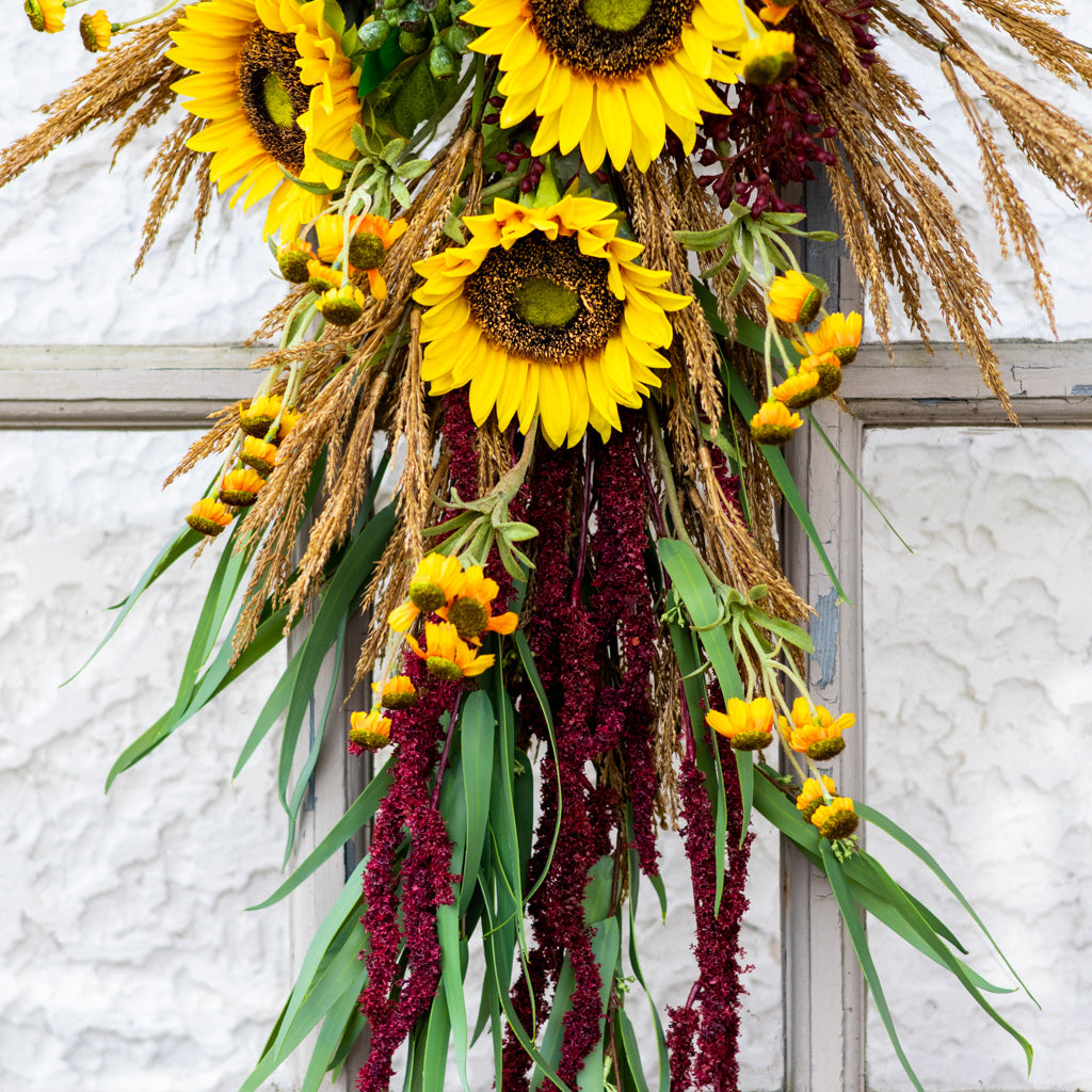 Sunflower Harvest Down Drop