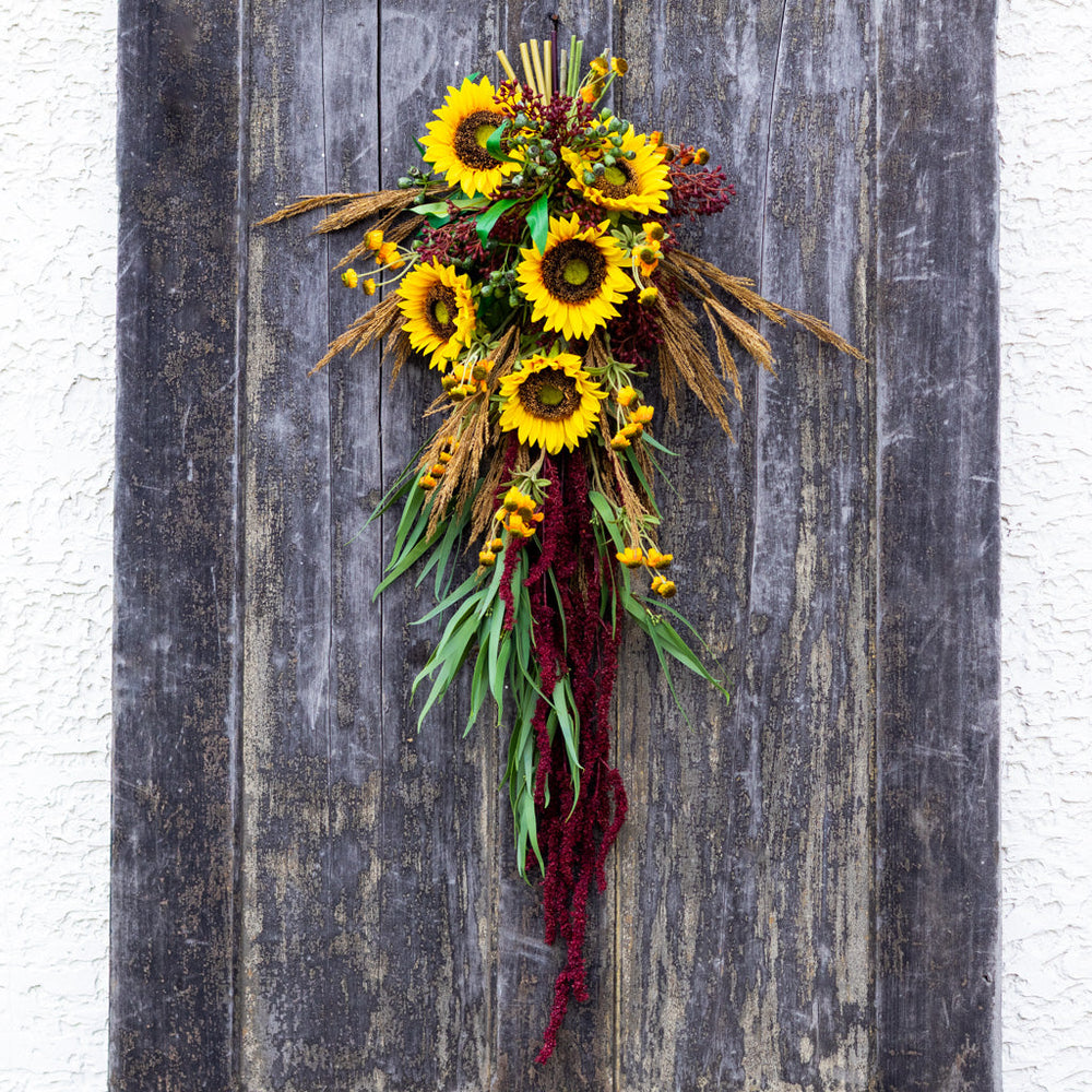 Sunflower Harvest Down Drop
