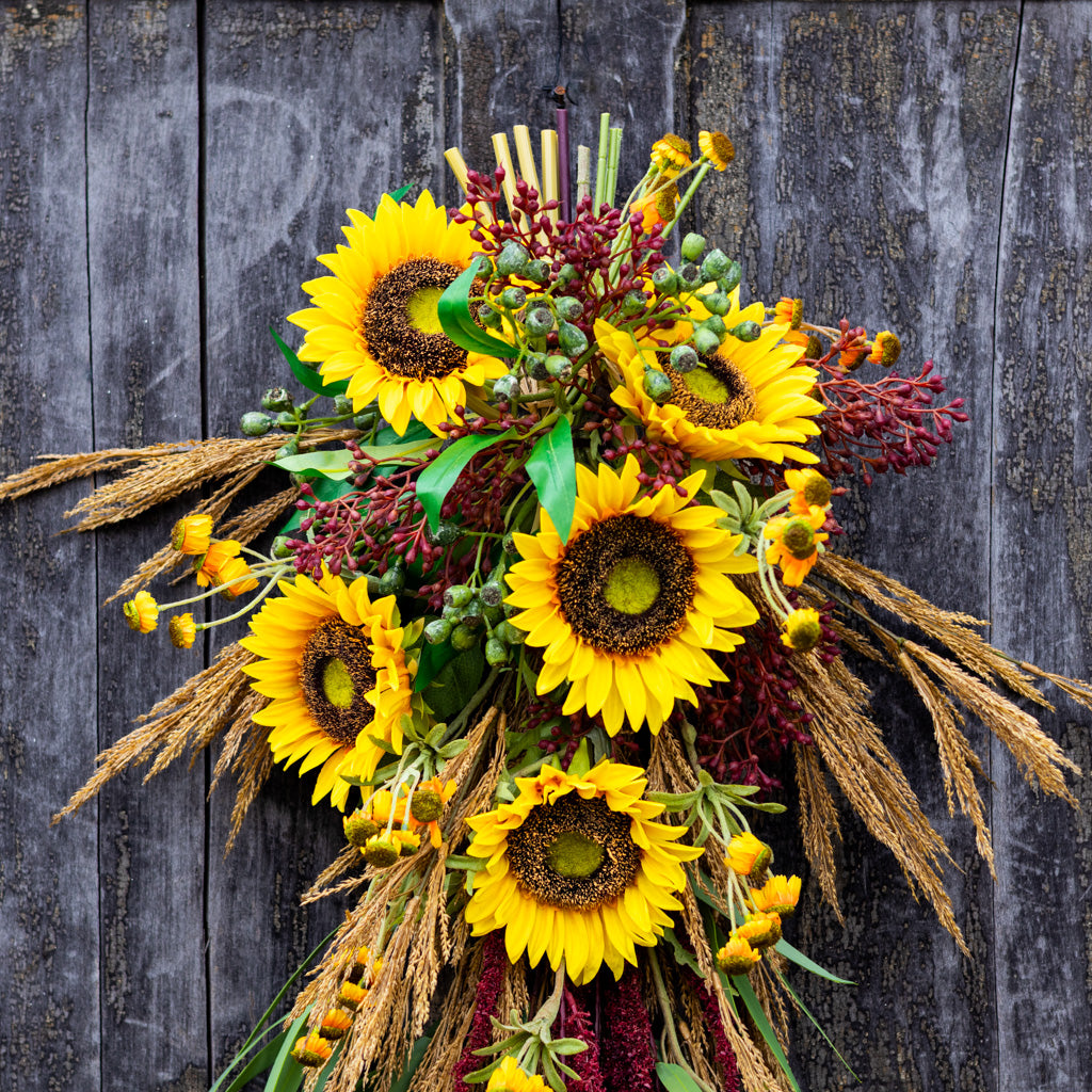 Sunflower Harvest Down Drop