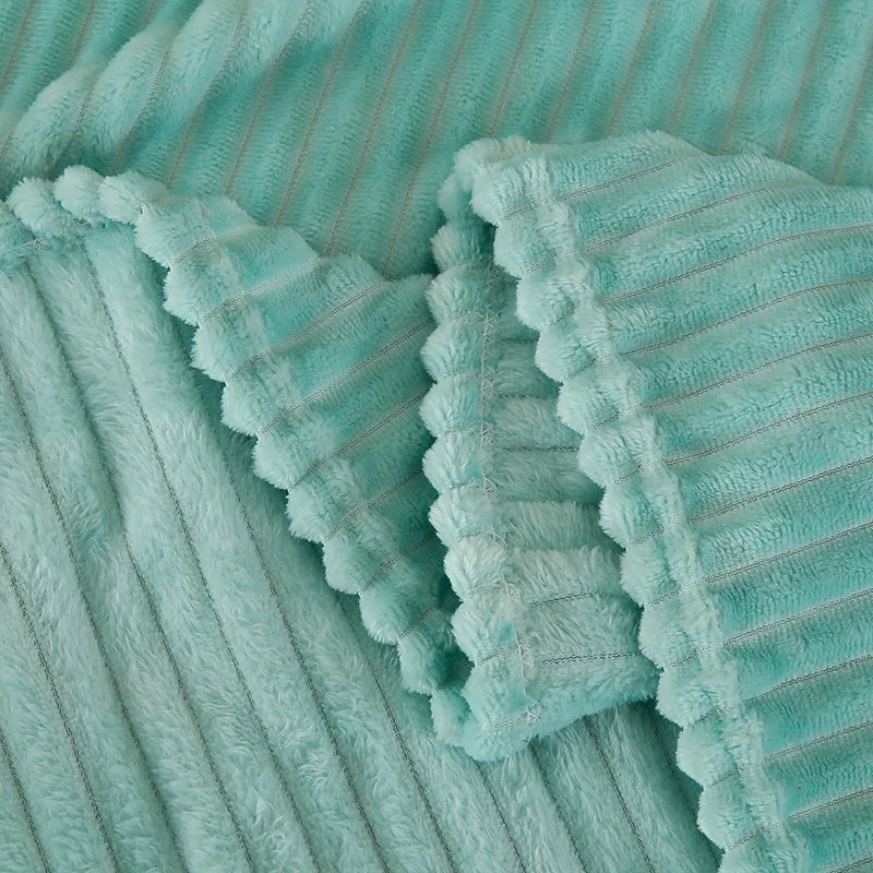 Coral Velvet Solid-Color Throw Blanket – Choose Color & Size