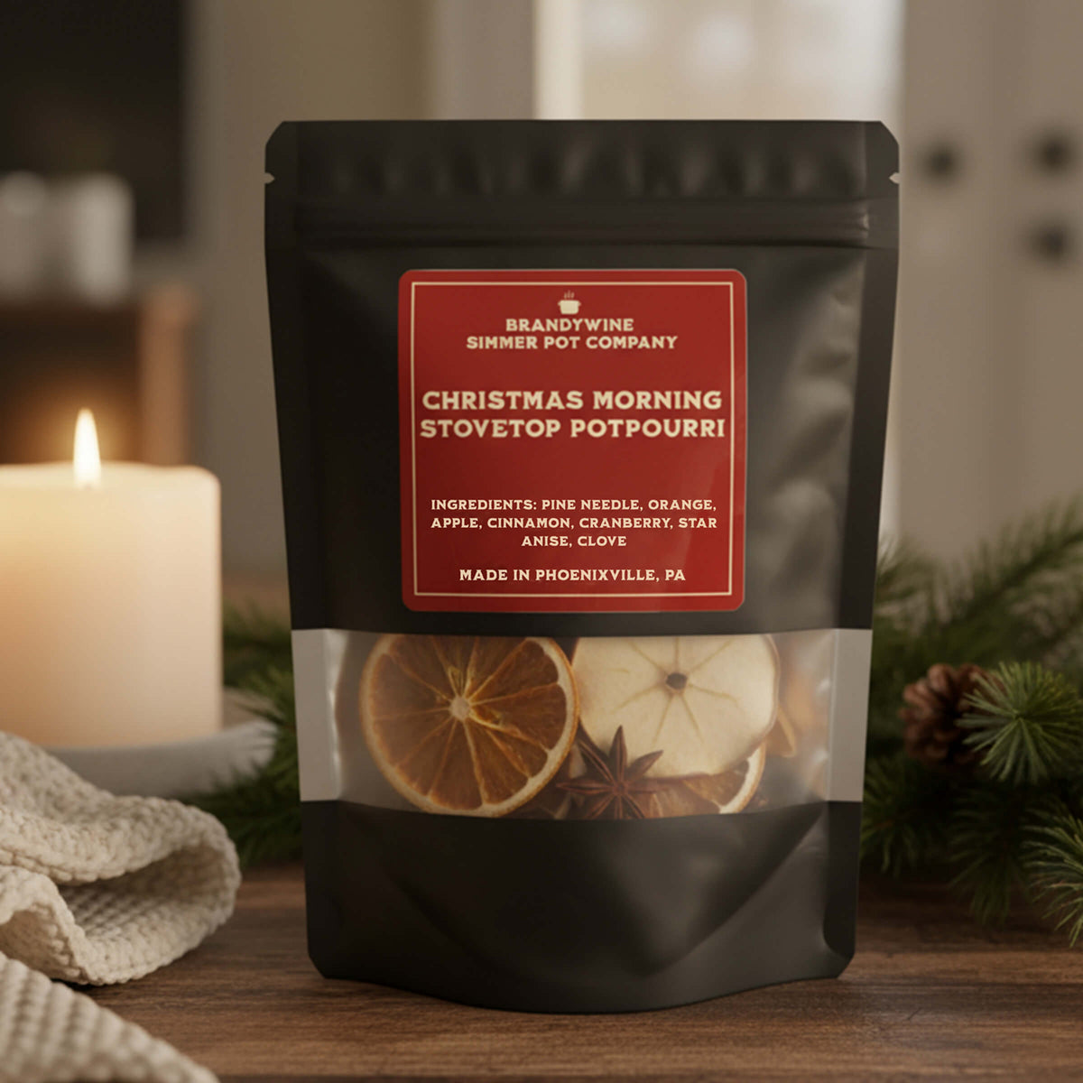 Christmas Stovetop Potpourri – All-Natural Simmer Pot Blend