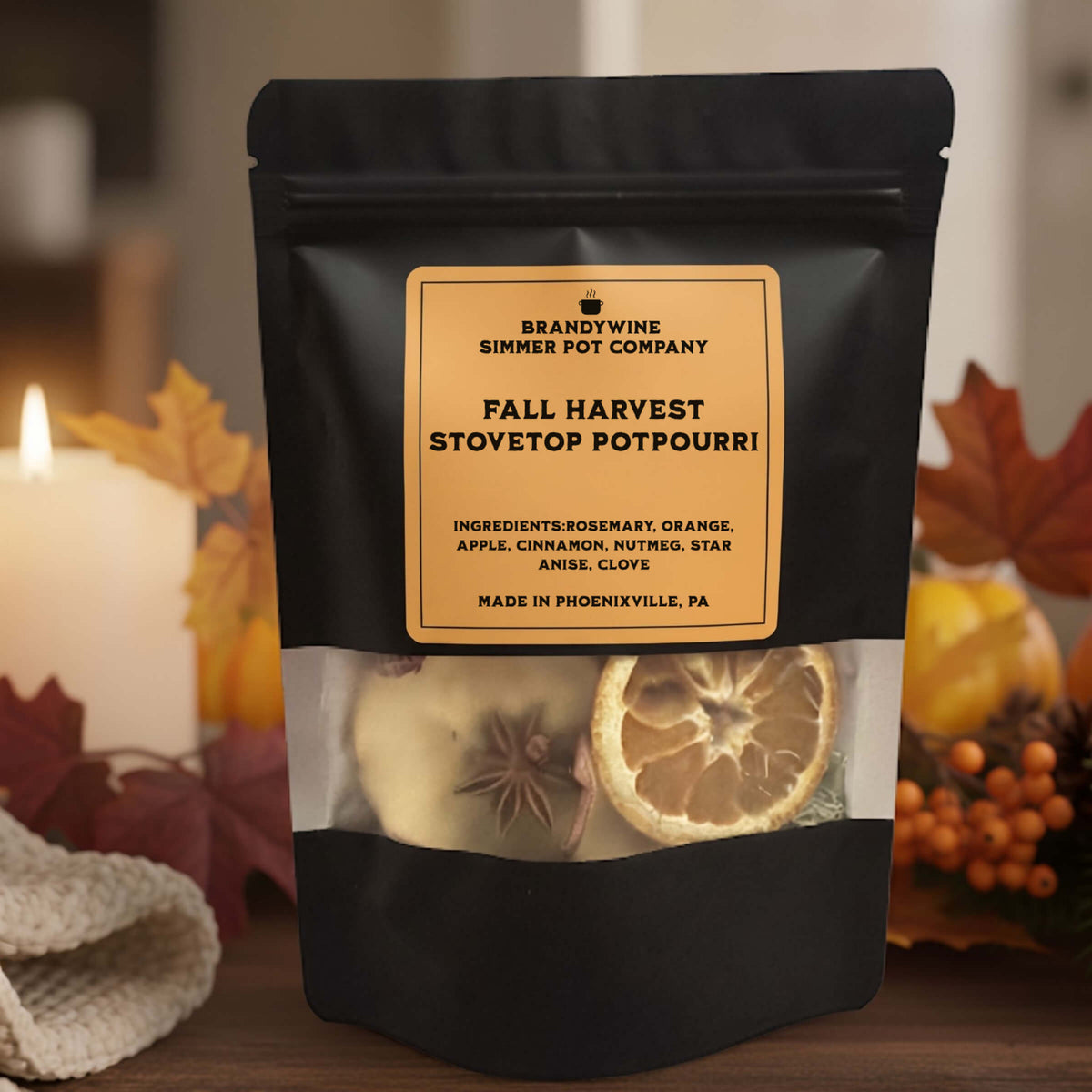 Fall Harvest Stovetop Potpourri