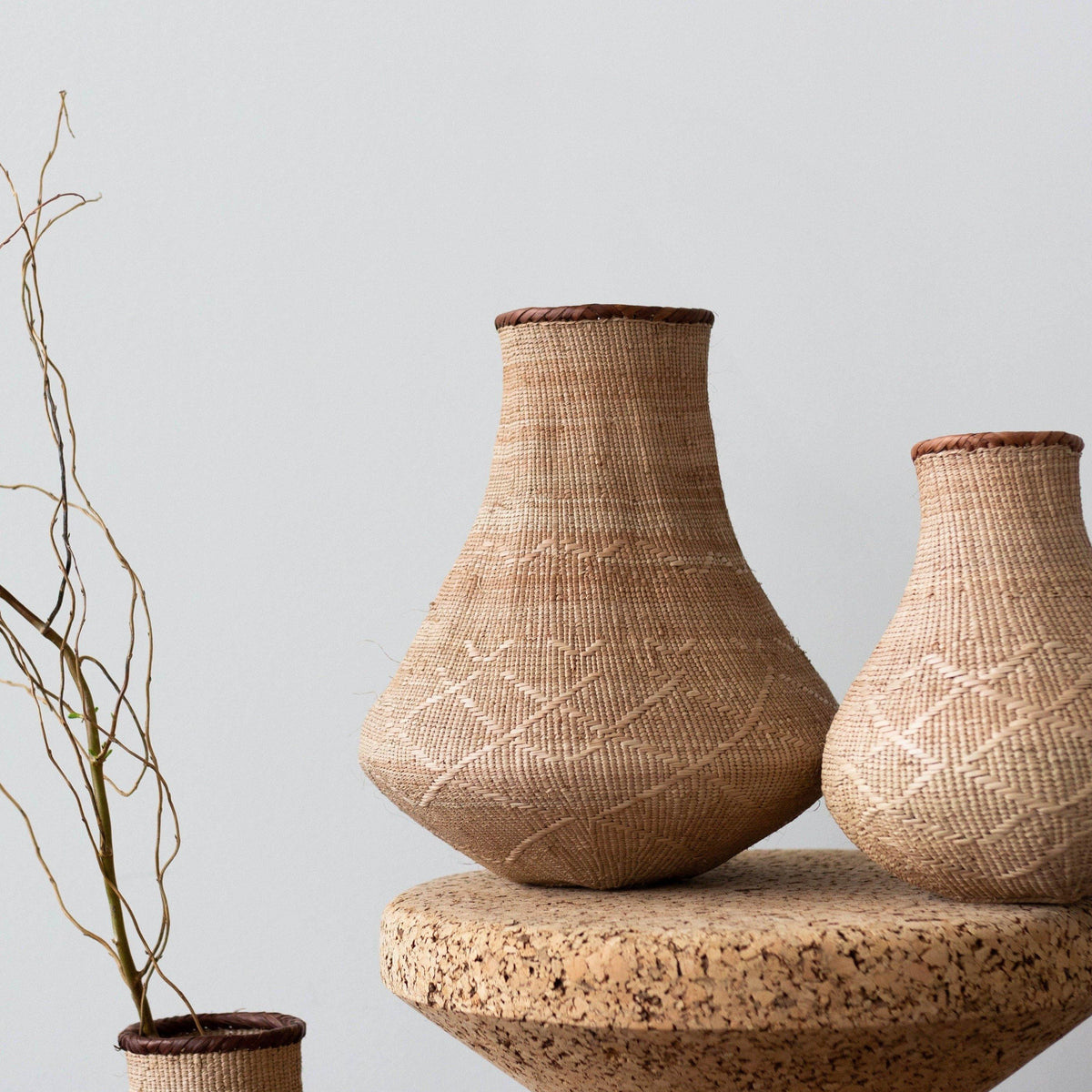 Binga Nongo Natural Woven Gourd Basket – Kanju Interiors