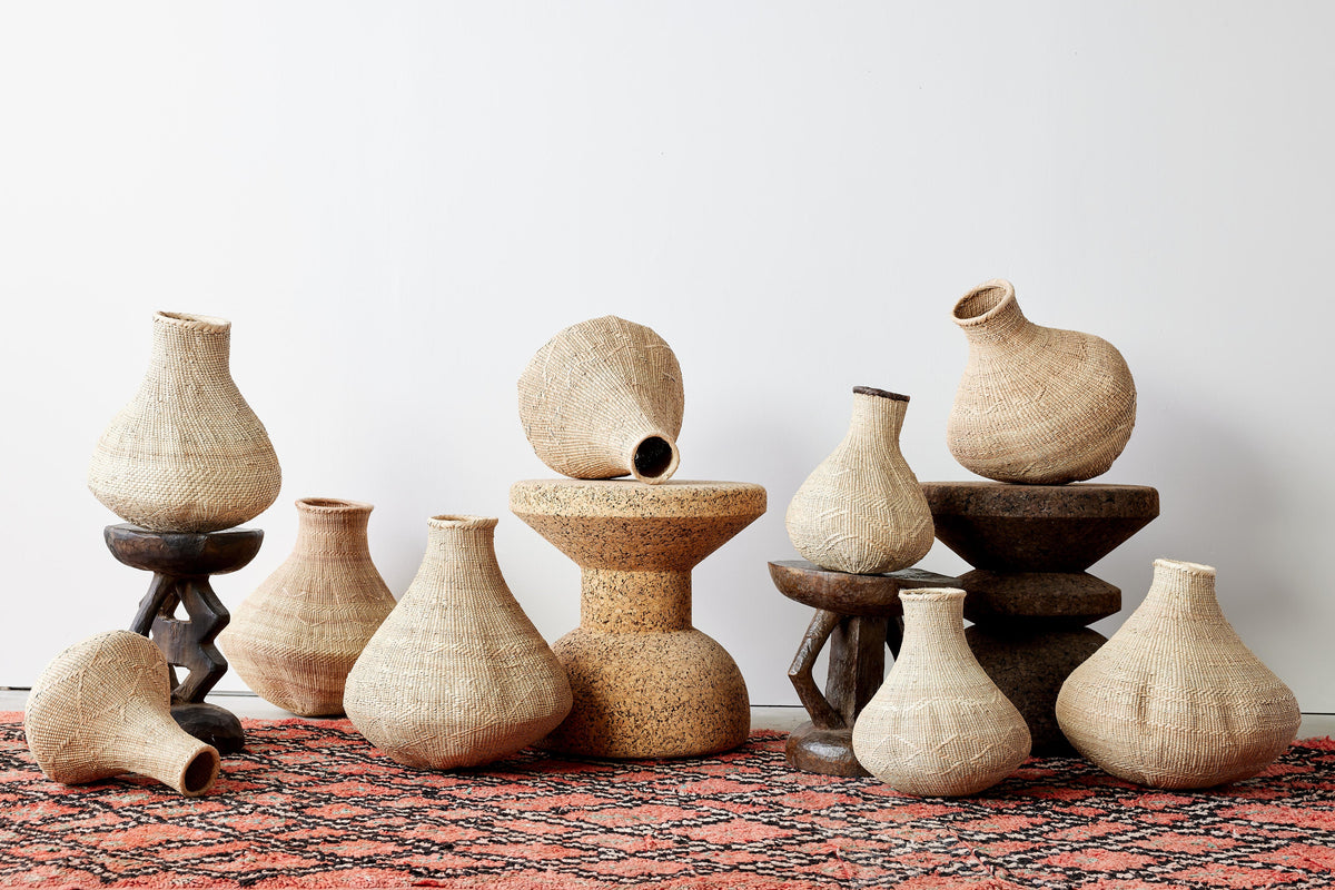 Binga Nongo Natural Woven Gourd Basket – Kanju Interiors