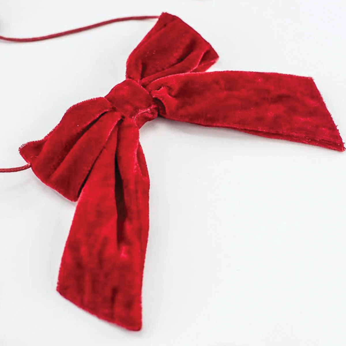 5ft. Red Velvet Bow Garland