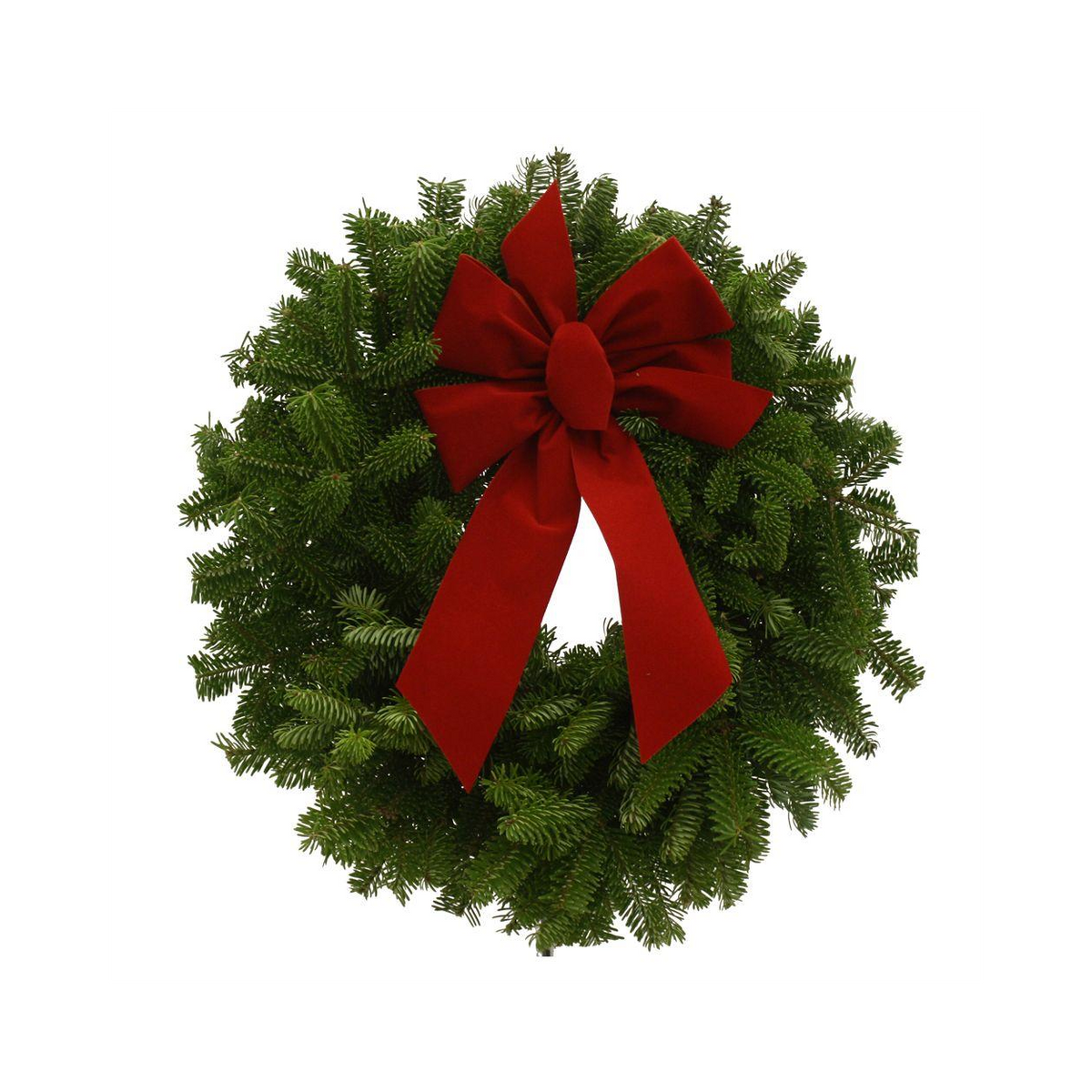 Balsam Fir Wreath W/ Bow